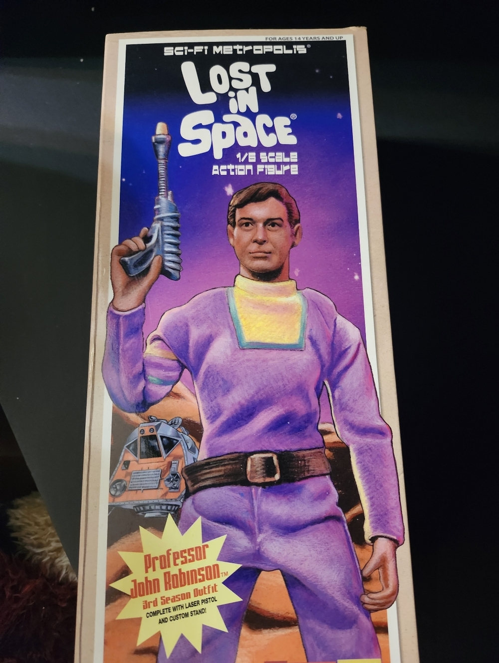 Lost in Space Professor John Robinson 1/8 Scale Figure - Purple Outfit